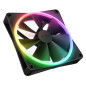 NZXT F140 RGB Duo Twin Pack Black