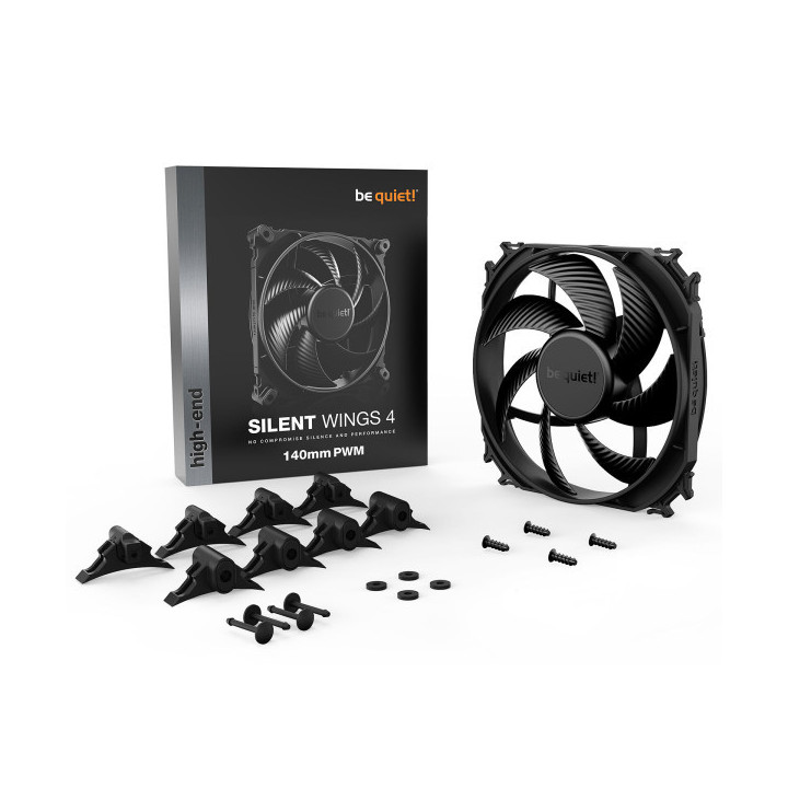 be quiet! Silent Wings 4 140mm PWM Ventilateurs boîtier be quiet! M...