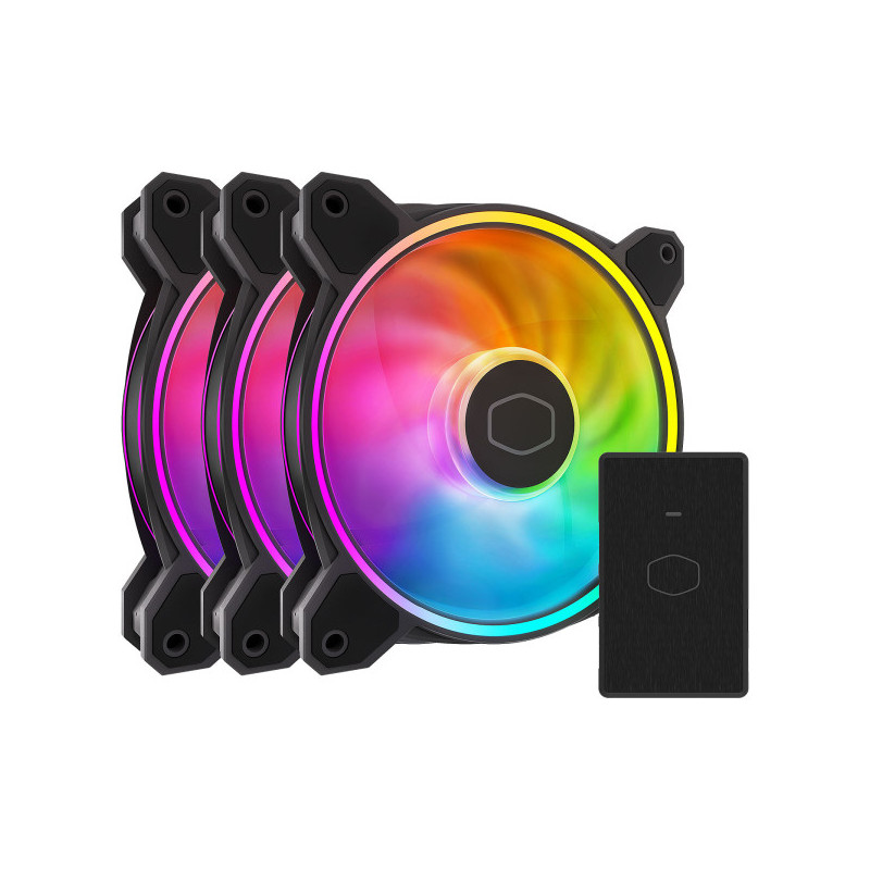 Cooler Master MasterFan MF120 Halo 3in1 (Black)