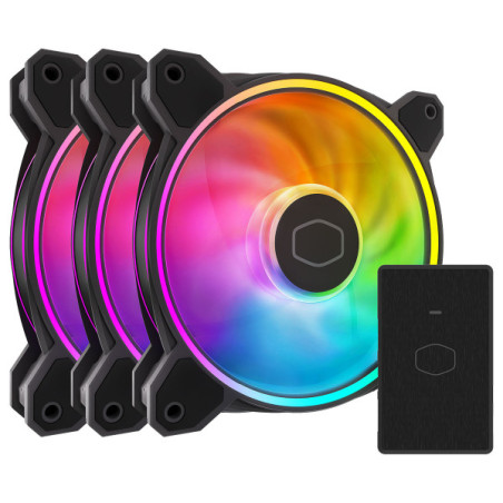 Cooler Master MasterFan MF120 Halo 3in1 (Black)