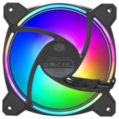 Cooler Master MasterFan MF120 Halo 3in1 (Black) Ventilateurs boîtie...