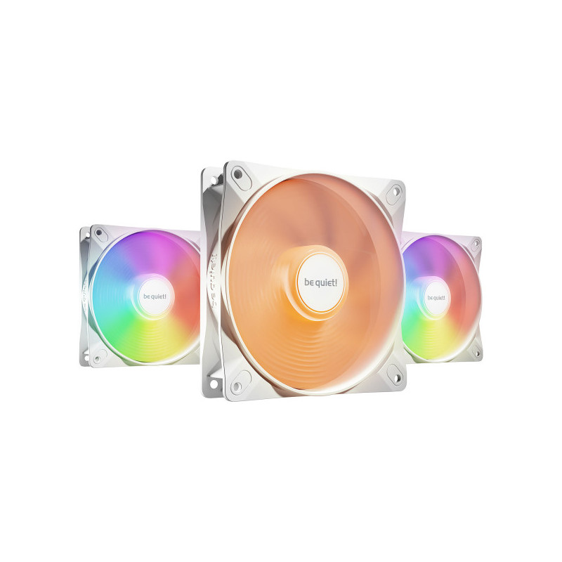 be quiet! Light Wings LX 120 mm PWM High Speed Triple Pack - White