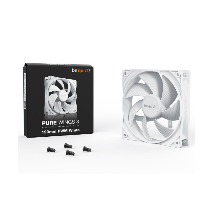 be quiet! Pure Wings 3 120mm PWM (White) Refroidissement be quiet! ...