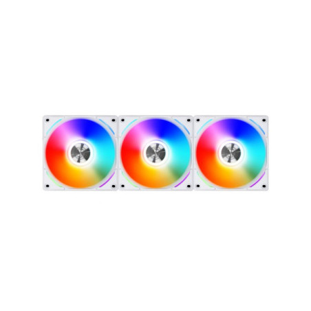 Lian Li Uni Fan AL120 RGB Triple Pack (White) + Controller