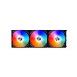 Lian Li Uni Fan AL120 RGB Triple Pack (Black) + Controller