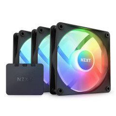 NZXT F120 Core RGB Triple Pack Black Refroidissement NZXT Maroc