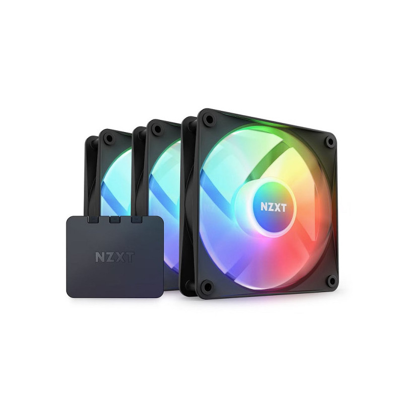 NZXT F120 Core RGB Triple Pack Black