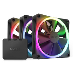 NZXT F120 RGB Triple Pack Black Refroidissement NZXT Maroc