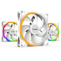 be quiet! Light Wings 120 mm PWM ARGB Triple Pack (blanc) Refroidis...