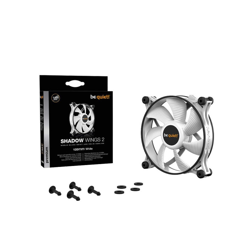 be quiet! Shadow Wings 2 White 120mm