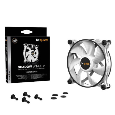 be quiet! Shadow Wings 2 White 120mm