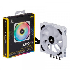 Corsair LL Series LL120 RGB Blanc Refroidissement Corsair Maroc
