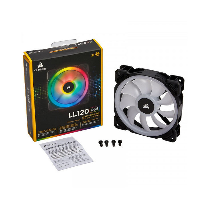 Corsair LL Series LL120 RGB Noir Refroidissement Corsair Maroc