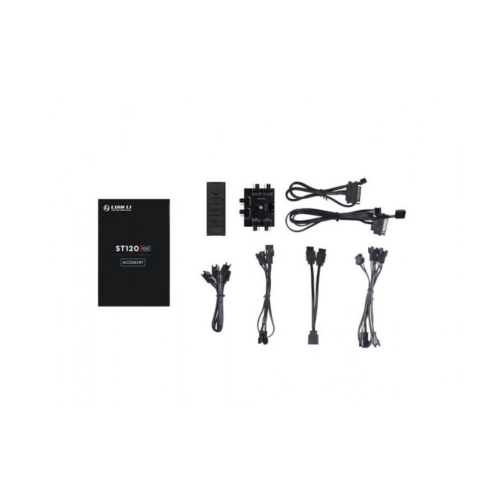 Lian Li ST120 ARGB PWM (Triple Pack) Noir Ventilateurs boîtier Lian...