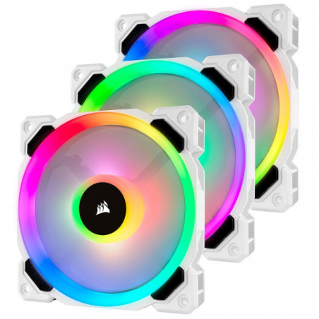 Corsair LL Series LL120 RGB Triple Pack Blanc