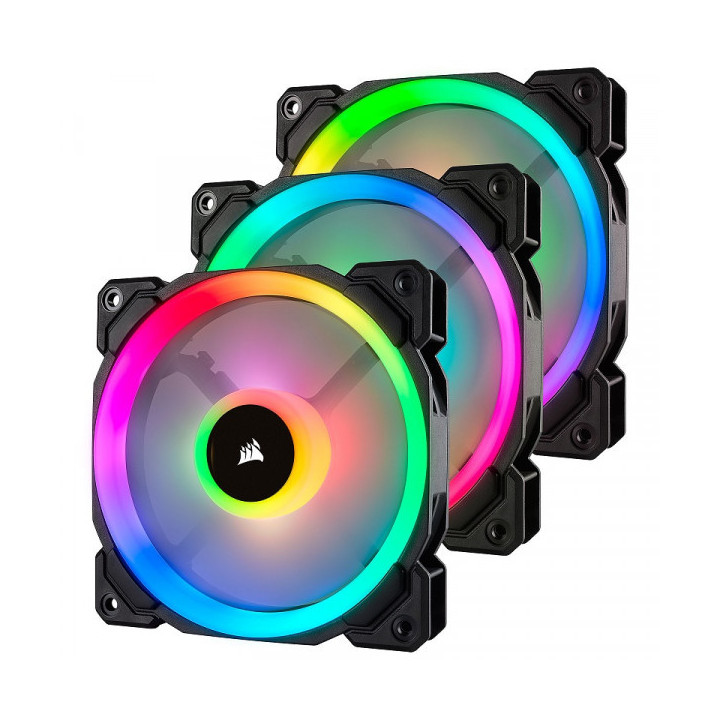Corsair LL Series LL120 RGB Triple Pack Noir Refroidissement Corsai...