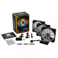 Corsair LL Series LL120 RGB Triple Pack Noir Refroidissement Corsai...