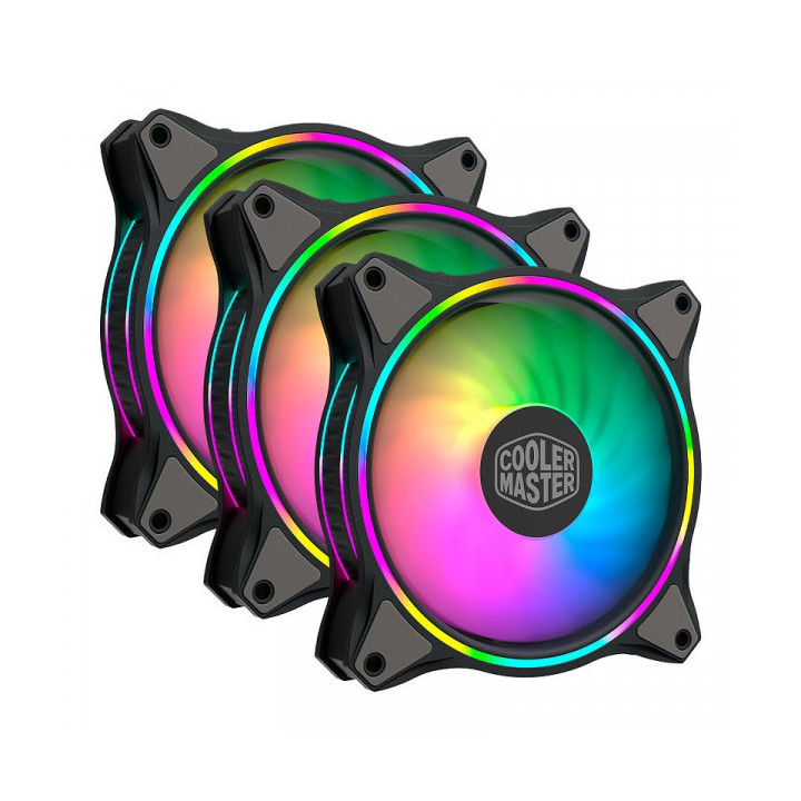 Cooler Master MasterFan MF120 Halo ARGB (x3) Ventilateurs boîtier C...