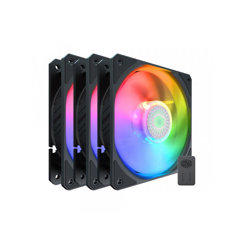 Cooler Master SickleFlow 120 ARGB 3in1 (Pack+contrôleur)