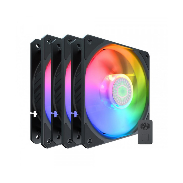 Cooler Master SickleFlow 120 ARGB 3in1 (Pack+contrôleur) Ventilateu...