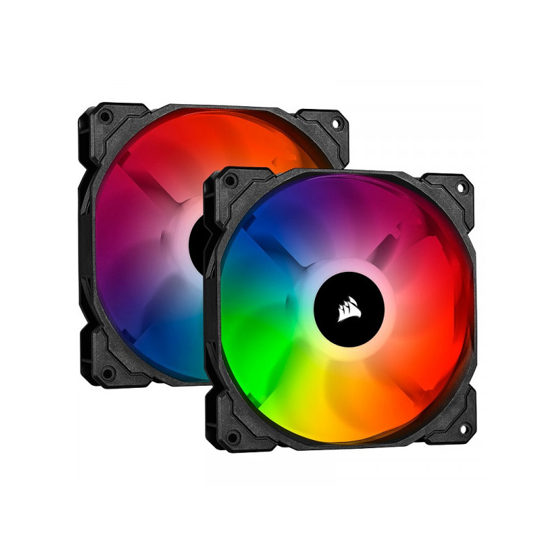 Corsair SP140 RGB PRO (x2) et Ligthing Node CORE