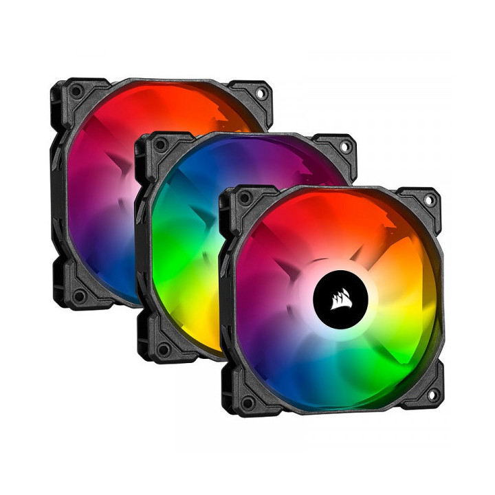 Corsair SP120 RGB PRO (x3) et Ligthing Node CORE Refroidissement Co...