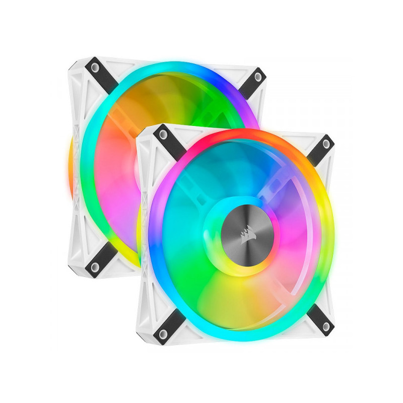 Corsair QL Series QL140 RGB (Par 2) Blanc
