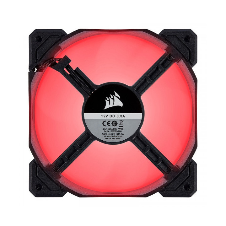 Corsair Air Series AF120 Low Noise - Rouge Refroidissement Corsair ...