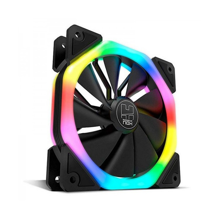 Nox D-Fan Dual Ring Rainbow RGB Refroidissement NOX Maroc