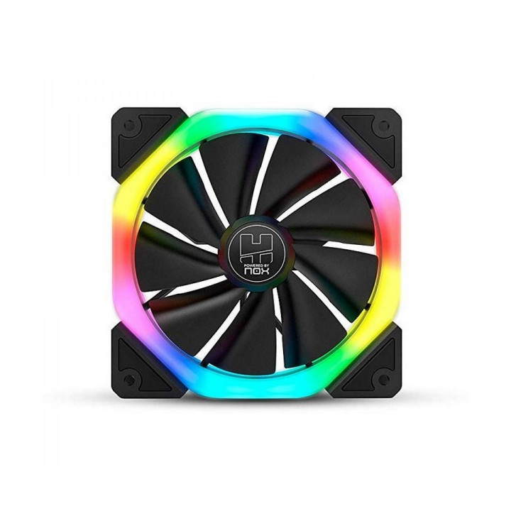 Nox D-Fan Dual Ring Rainbow RGB Refroidissement NOX Maroc