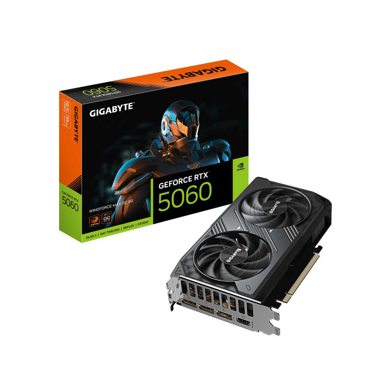 Gigabyte GeForce RTX 5060 WINDFORCE MAX OC 8Go GDDR7