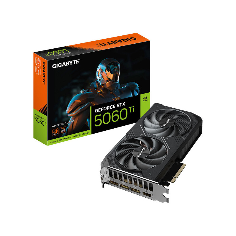 Gigabyte GeForce RTX 5060 Ti WINDFORCE OC 16Go GDDR7