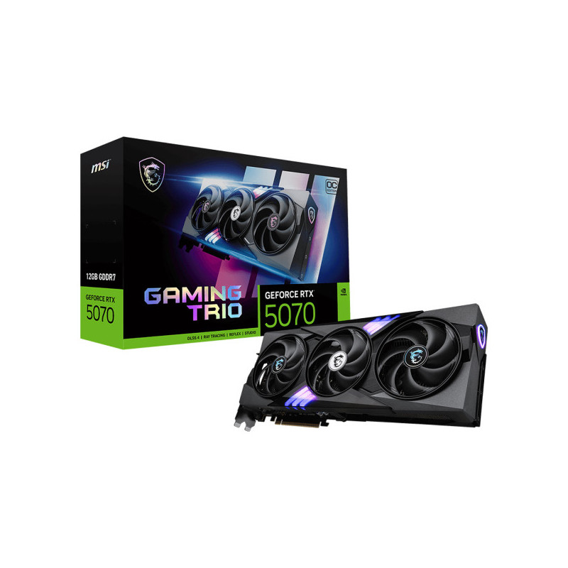 MSI GeForce RTX 5070 12Go GDDR7 GAMING TRIO OC