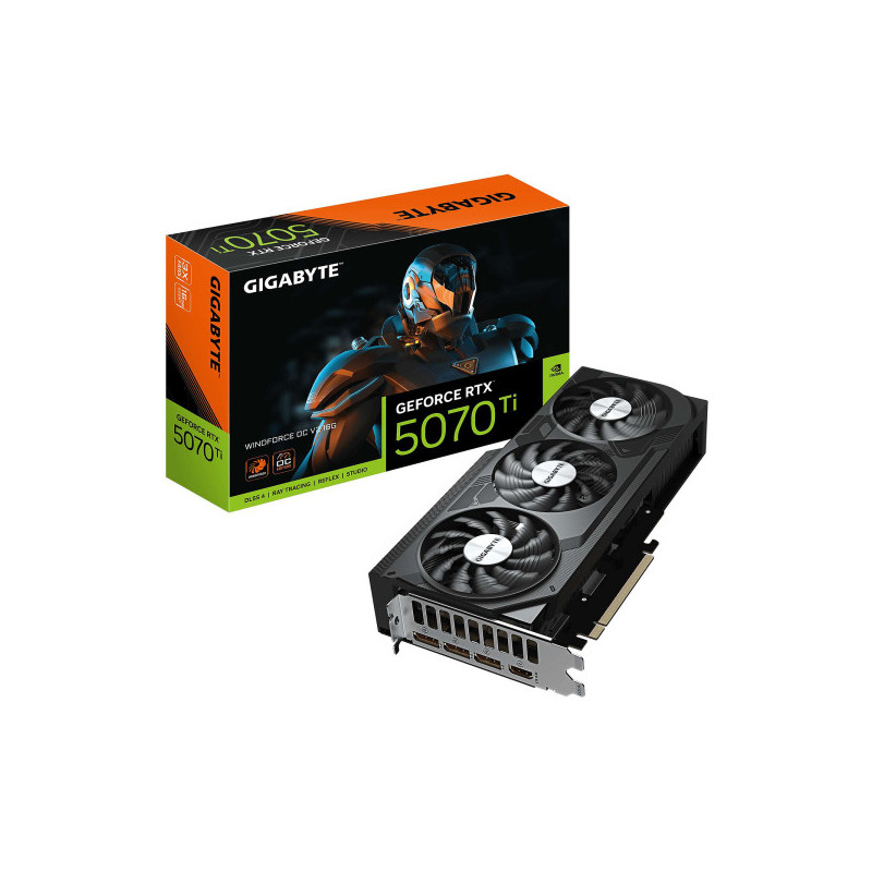 Gigabyte GeForce RTX 5070 Ti WINDFORCE 16G OC V2 Gigabyte GeForce RTX 5070 Ti WINDFORCE 16G OC V2
