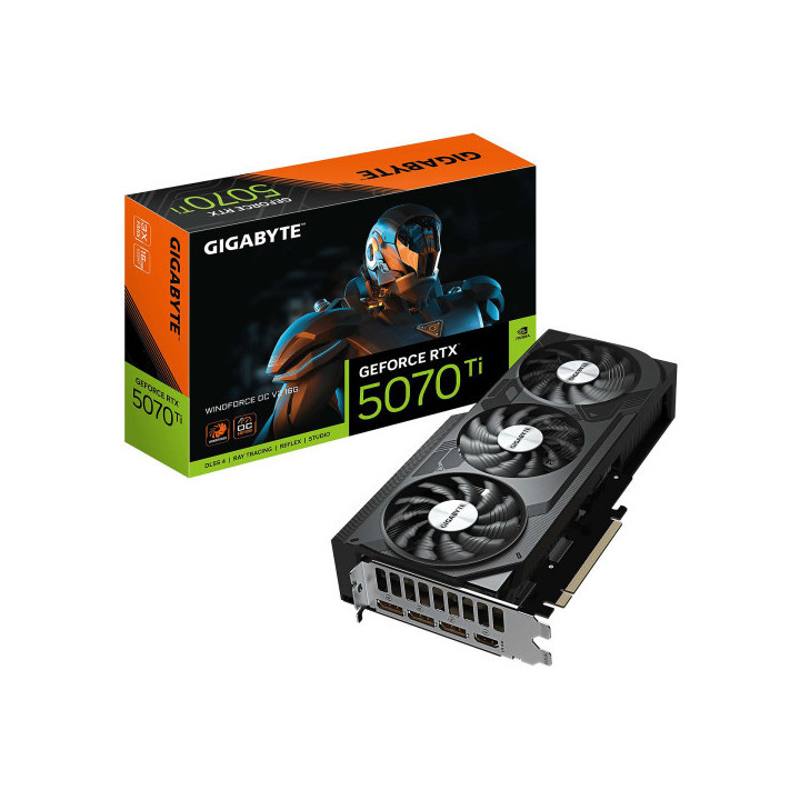 Gigabyte GeForce RTX 5070 Ti WINDFORCE 16G OC V2 NVIDIA Gigabyte Maroc