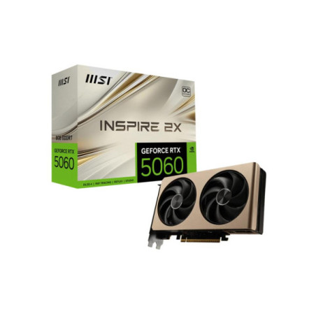 MSI GeForce RTX 5060 8Go GDDR7 INSPIRE 2X OC