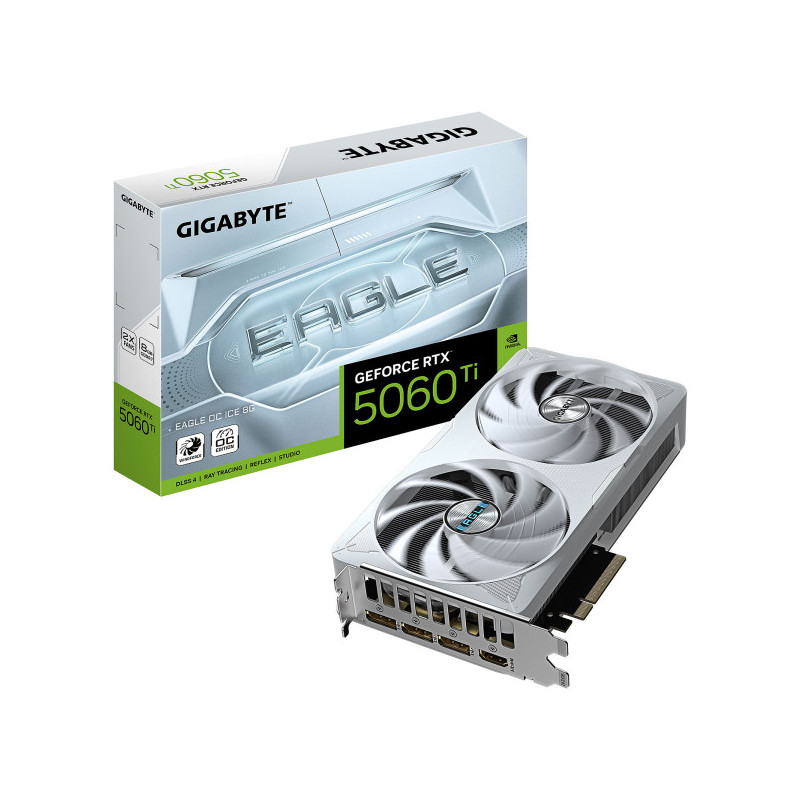 Gigabyte GeForce RTX 5060 Ti EAGLE ICE OC 8Go GDDR7