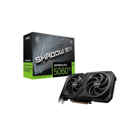 MSI GeForce RTX 5060 Ti 16Go GDDR7 SHADOW 2X OC PLUS (BULK)