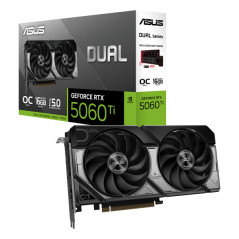 ASUS Dual GeForce RTX 5060 Ti OC Edition 16GB Cartes graphiques ASU...