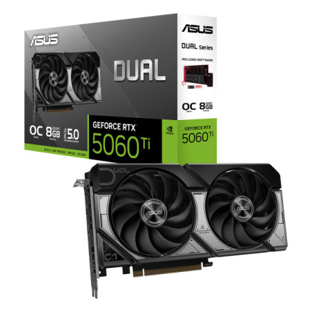 ASUS Dual GeForce RTX 5060 Ti OC Edition 8Go GDDR7