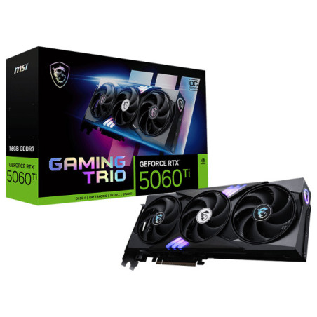 MSI GeForce RTX 5060 Ti 16Go GDDR7 GAMING TRIO OC