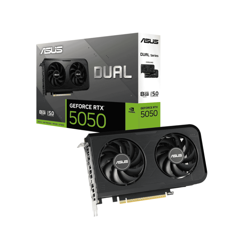 Asus Dual GeForce RTX 5050 8Go GDDR6