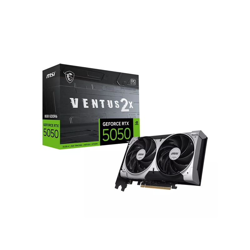 MSI GeForce RTX 5050 8Go GDDR6 VENTUS 2X OC