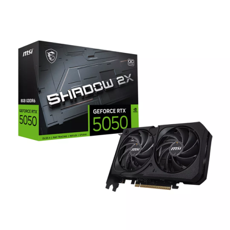MSI GeForce RTX 5050 8Go GDDR6 SHADOW 2X OC
