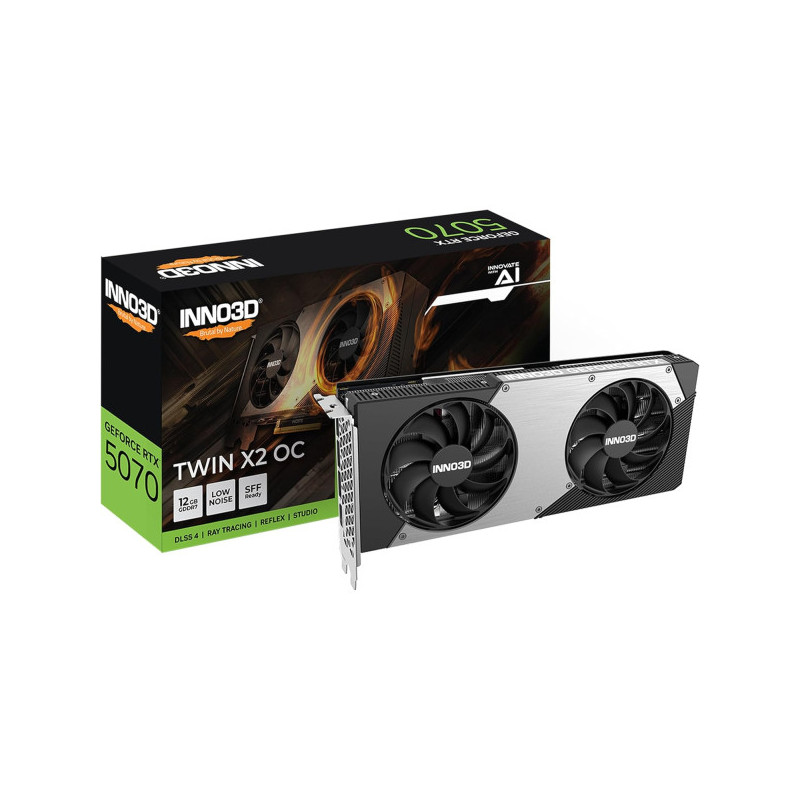 Inno3d GeForce RTX 5070 12Go GDDR7 Twin X2 GDDR7