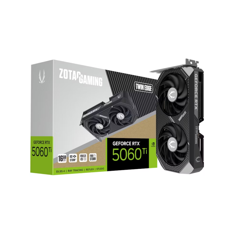 ZOTAC GAMING GeForce RTX 5060 Ti 16Go GDDR7 Twin Edge