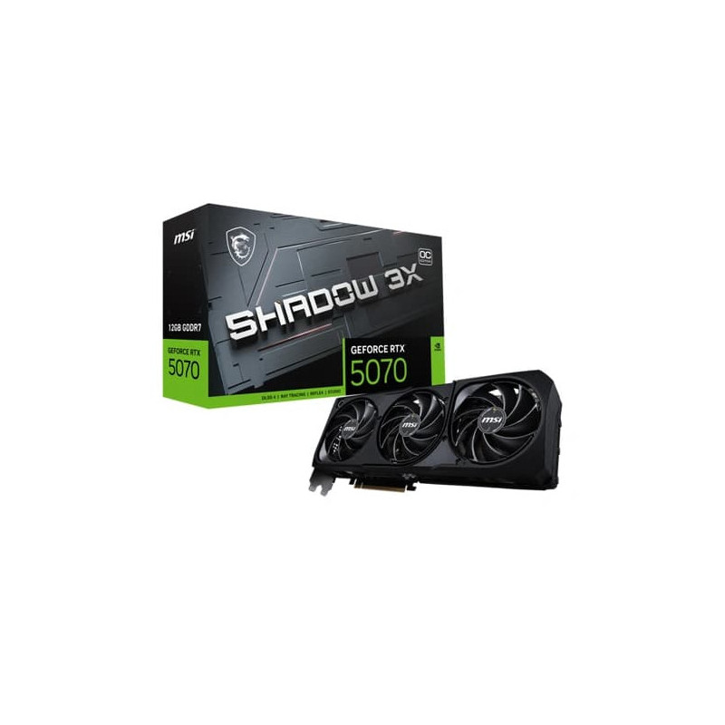 MSI GeForce RTX 5070 SHADOW 3X OC 12Go GDDR7