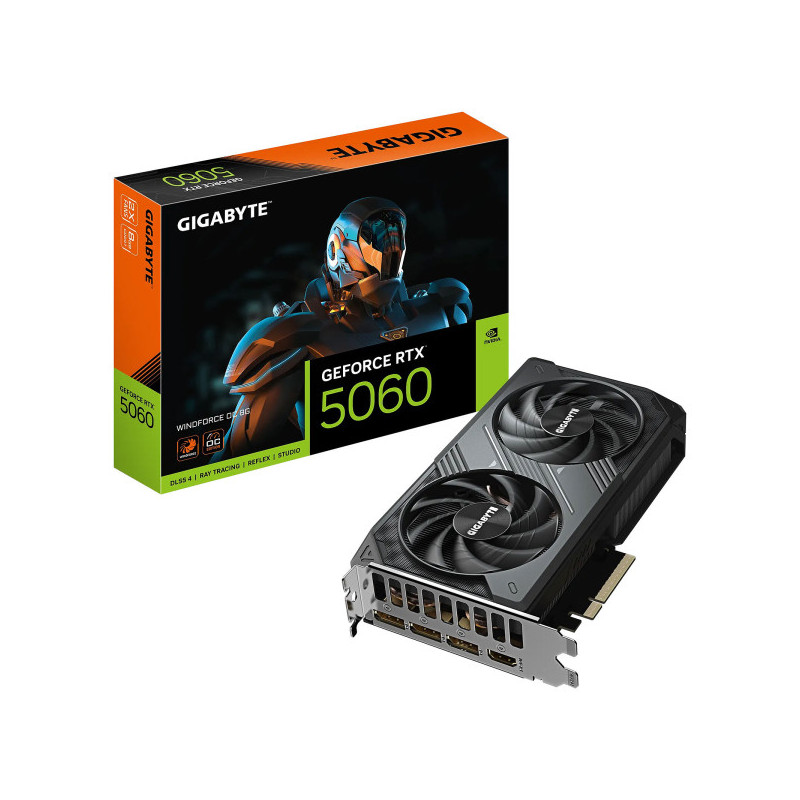 Gigabyte GeForce RTX 5060 WINDFORCE OC 8Go GDDR7