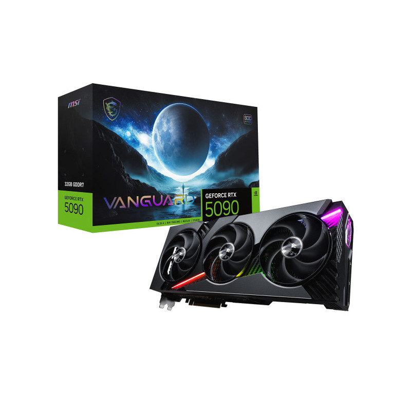 MSI GeForce RTX 5090 32Go GDDR7 VANGUARD SOC