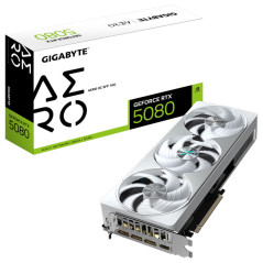Gigabyte GeForce RTX 5080 AERO OC SFF 16G Cartes graphiques Gigabyt...